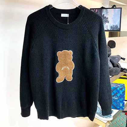 迪奧高等定制極品7針粗線針織雙股面料男裝，市面無人能敵！