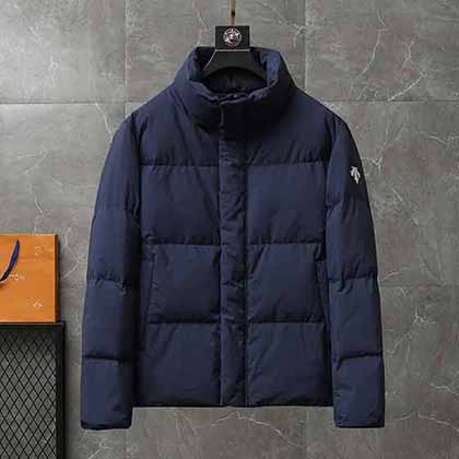 迪桑男士羽絨服高等休閑立領加厚保暖白鴨絨大品牌冬