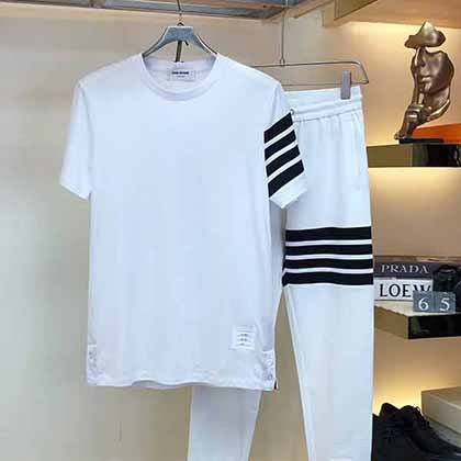 TB春夏新品短袖套裝，奢華高等定制經典款式。