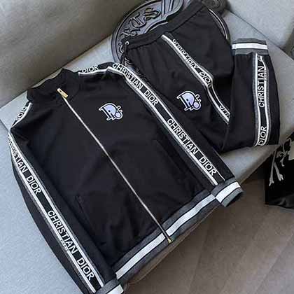 迪奧官網全球限量版休閑長袖開衫套裝