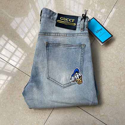 GuccDisney聯名款卡通人物唐老鴨系列男士薄款