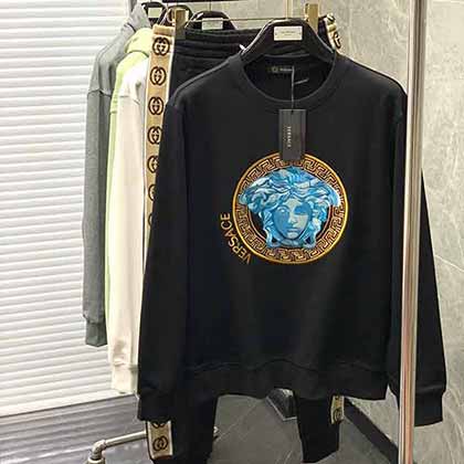 Versace休閑圓領衛衣 范思哲專柜同步春