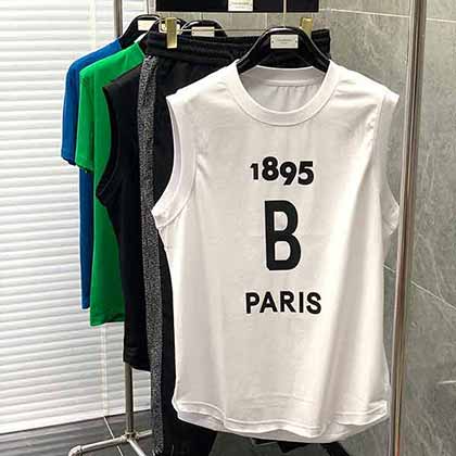 Berluti（伯爾魯?shù)郏〢W春夏新品時(shí)尚休閑短袖背心