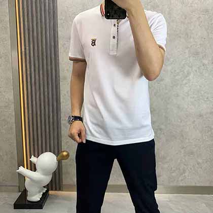 Burberry巴寶莉高等翻領polo海外專柜潮流奢華經典單品