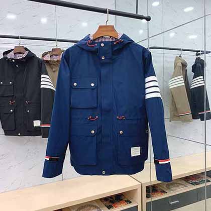 Thom Browne 湯姆布朗早秋新品專柜帽夾克外套