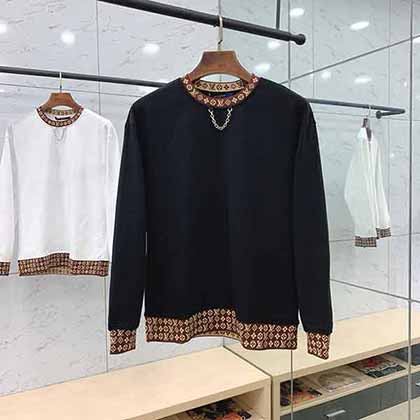 LouisVuitton 路易威登 AW早秋新品鏈條圓領衛衣