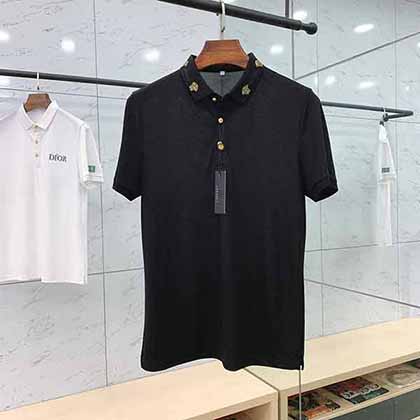 Versace 范思哲 SS春夏新品時(shí)尚休閑翻領(lǐng)T恤