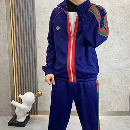 Gucci古奇男女同款經(jīng)典復(fù)古運(yùn)動風(fēng)情侶運(yùn)動套裝