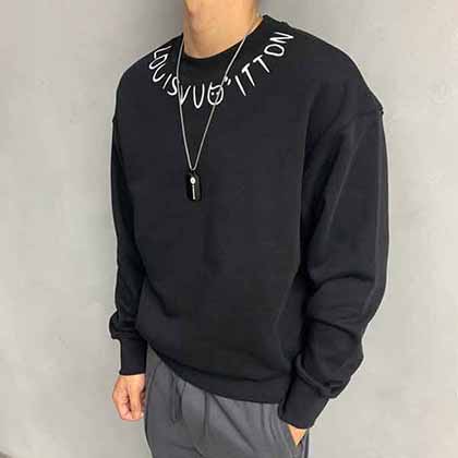 LV大品牌衛衣男裝，品牌潮流logo印