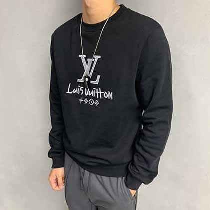 秋冬裝新款衛衣，LV時髦單品印花套頭衛衣！