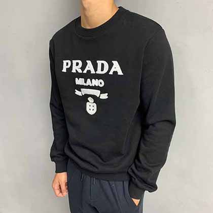 PRA品牌休閑衛衣 潮流logo刺繡定制衛衣