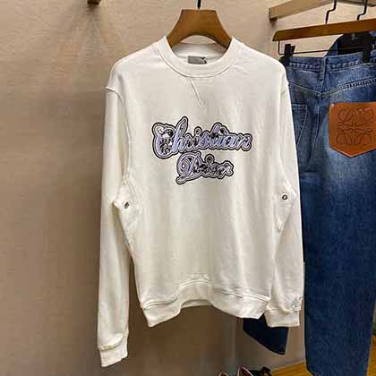 Dior男款秋冬衛衣，早秋新款男士圓領休閑衛衣！