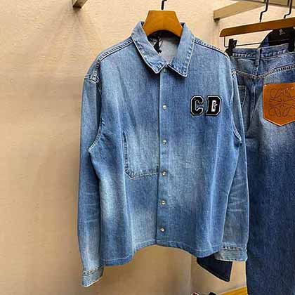 Dior定制棉質(zhì)混紡紅邊赤耳丹寧布