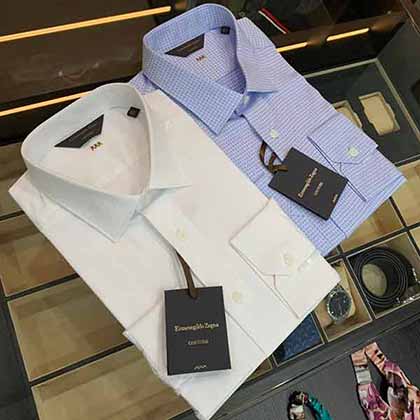 Zenga杰尼亞國際大品牌男裝新品首發(fā)商務(wù)休閑翻領(lǐng)長