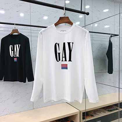 巴黎世家臻選優(yōu)質面料時尚圓領打