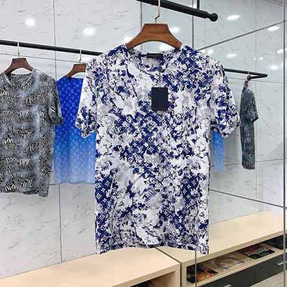 LoisVuitton時尚大品牌男裝 迷彩老花圖案花紋時尚休