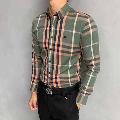 巴寶莉經(jīng)典男士休閑襯衫，永不過時的大格