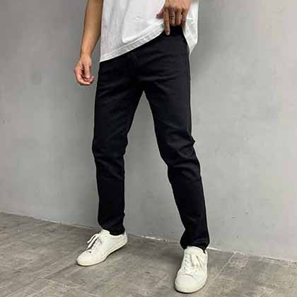 范思哲大品牌破洞牛仔褲 美杜莎牛仔長褲