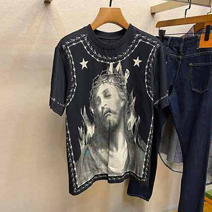 Givenchy運動休閑t恤，新款男士純棉休閑T恤！