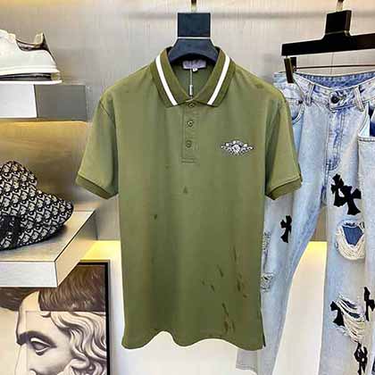 衣時代網男裝品牌折扣Dior春夏專柜同款Polo衫