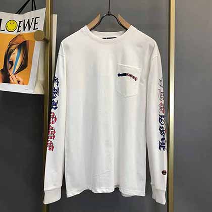 Chromehearts CH克羅心梵文十字花圓領(lǐng)衛(wèi)衣