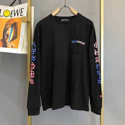 Chromehearts克羅心秋冬新品梵文十字花衛衣，3M印花工藝，男女同款！