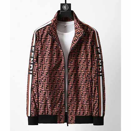 Fendi芬迪男士秋冬新款外套，早秋薄款風(fēng)衣夾克