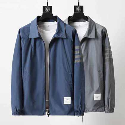 TB(湯姆布朗）官網(wǎng)新款翻領(lǐng)薄夾克