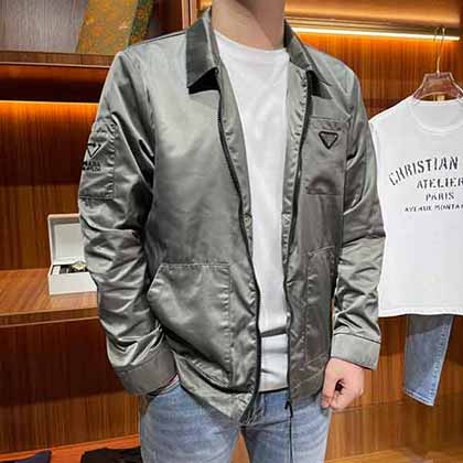 早秋新款冬季外套男裝，普拉達防風