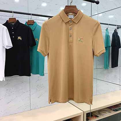 BurberryT恤男短袖夏裝新款條紋翻