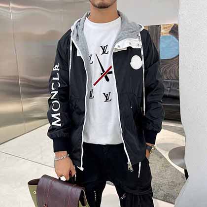 蒙口時(shí)髦運(yùn)動(dòng)風(fēng)外套 大品牌男士