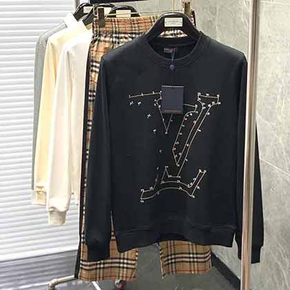 LouisVuitton路易威登春夏新品圓領衛衣，原單狠