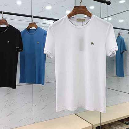 巴寶莉外貿大品牌男裝，時尚休閑T恤，甄選優質面