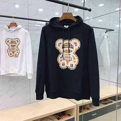 巴寶莉早秋新品專柜同步新款布偶熊連帽