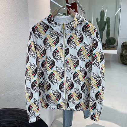 GUCCI X TNF 聯名款男裝品牌夾克