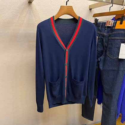 Gucci秋冬新款雙G系列羊毛經(jīng)典開