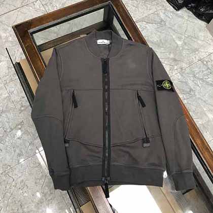 獨特袖章LOGO韓版拉鏈衛(wèi)衣，石頭島突破傳統(tǒng)長袖