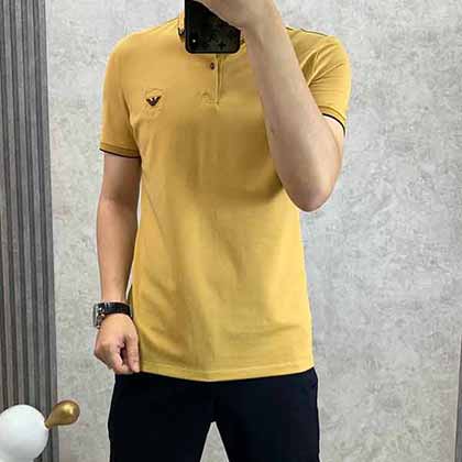 Armani 阿瑪尼春季新品高等翻領pol