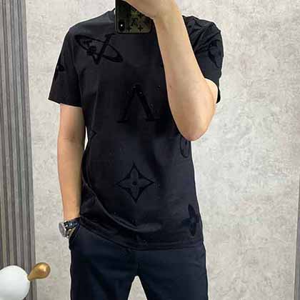 Louis Vuitton路易威登夏季歐洲原版專柜短袖時尚奢華單品