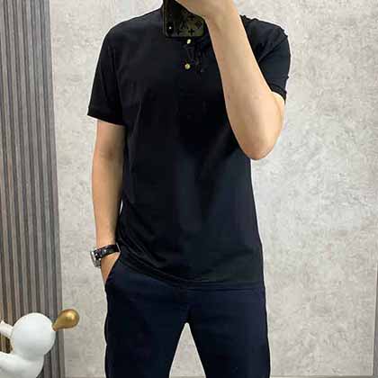 Louis Vuitton路易威登春季新品高等翻領polo海外經典單品