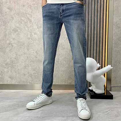 Armani歐洲大品牌牛仔褲 阿瑪尼高等精品商務(wù)休閑牛