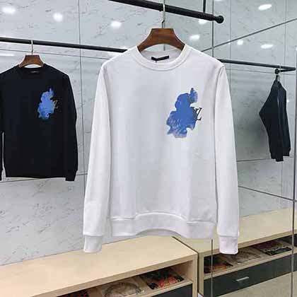 LouisVuitton路易威登早秋新品水墨畫系列衛衣