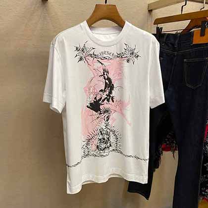 Givenchy春夏新款男士純棉休閑T