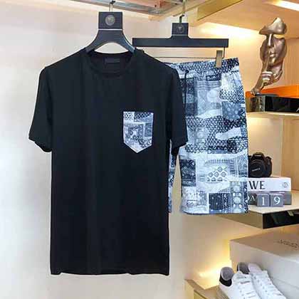 春夏新品lv男套裝，奢華高等定制 任何人都可以輕松駕駛！