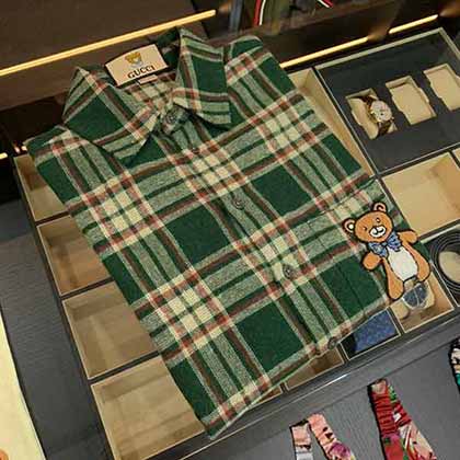 Gucci古奇秋季新款精品長袖襯衣！