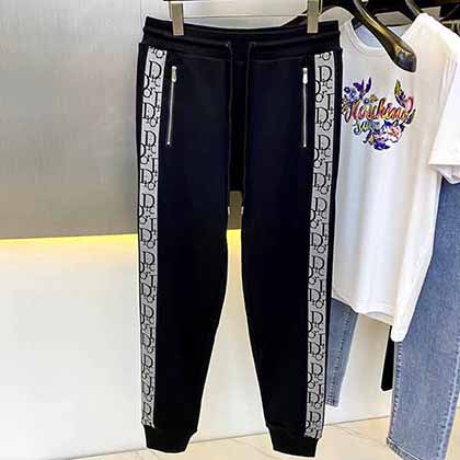 迪奧服裝 折扣 網早秋新款原版1:1復刻休閑褲