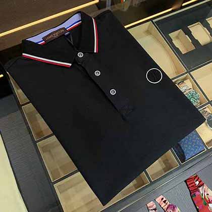 歐洲大品牌男裝路易威登春夏新款原單短袖T恤