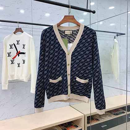 AW早秋品牌羊毛開衫，Gucci古奇經典