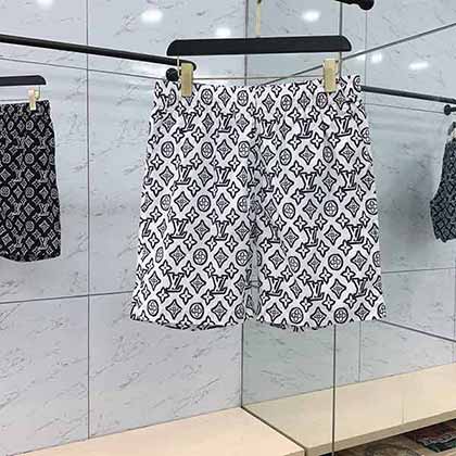 巴寶莉男士夏季時裝薄款格子休閑運動褲