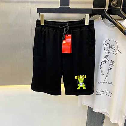 Gucc春夏新發售，專柜同步有售卡通短褲